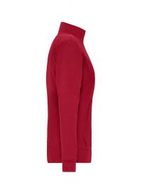 Arbeits Sweatjacke Damen Rot